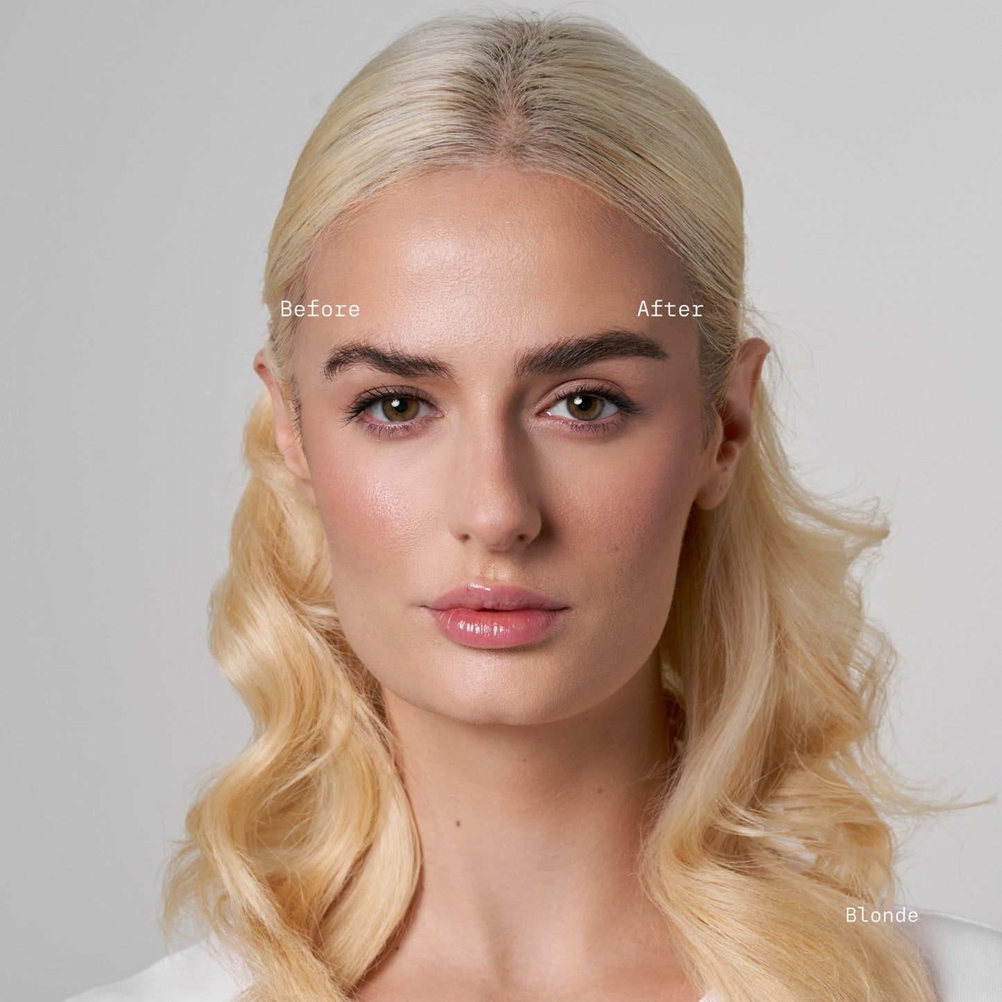 Blonde brow gel