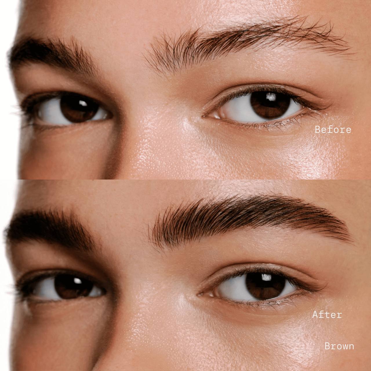 Brown brow gel